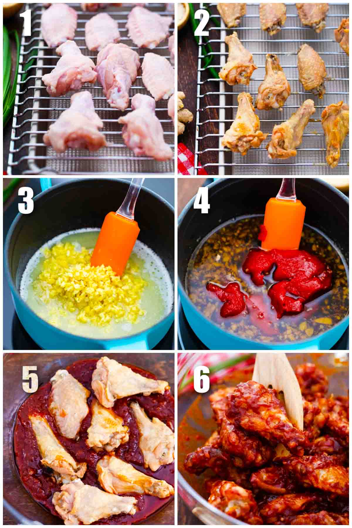 Spicy Korean Chicken Wings Recipe - Sweet and Savory Meals