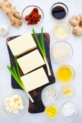 Korean Spicy Tofu Recipe - Vegan & Crispy! - Sweet and Savory Meals
