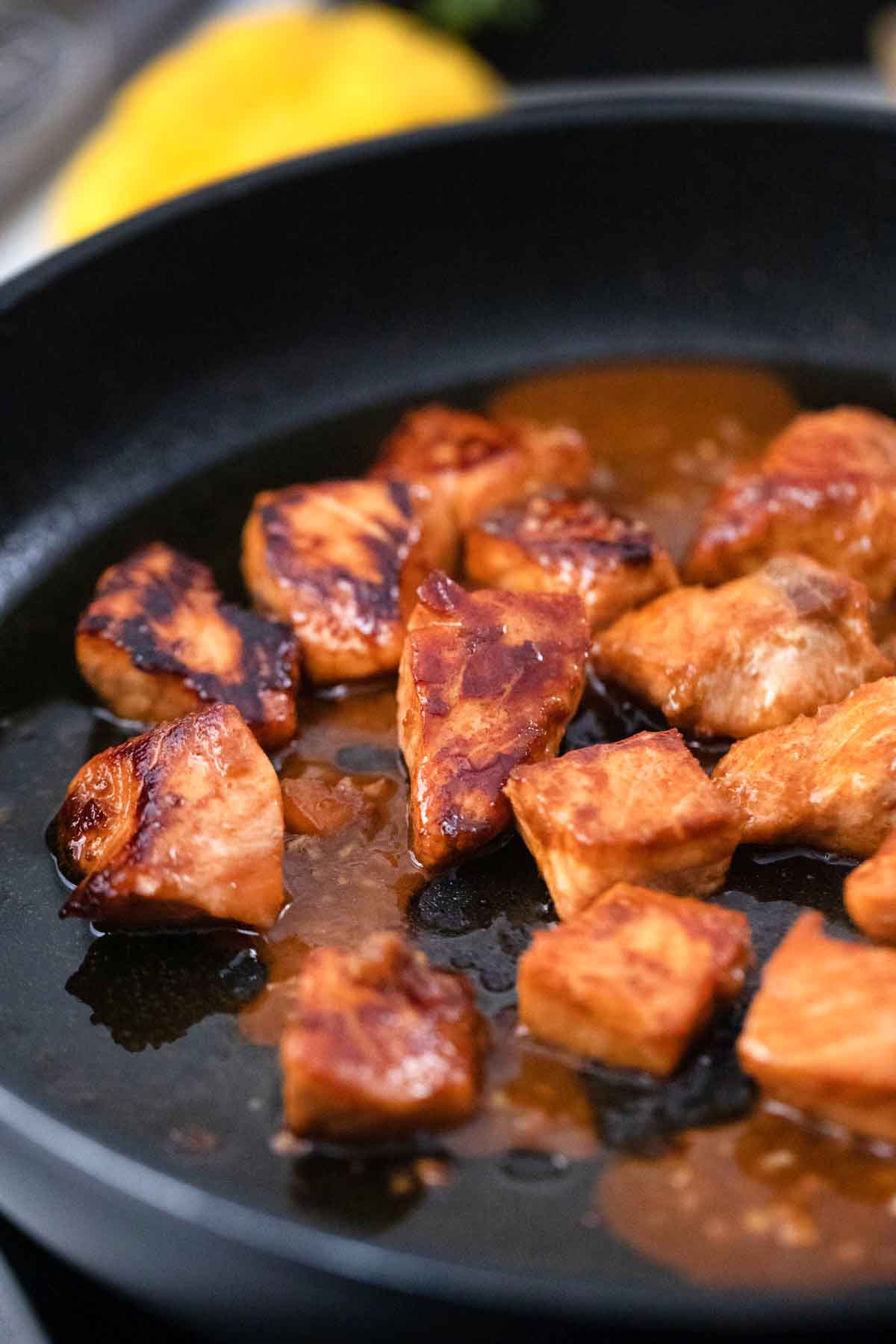 Cooked Salmon Poke Recipe - Sweet and Savory Meals