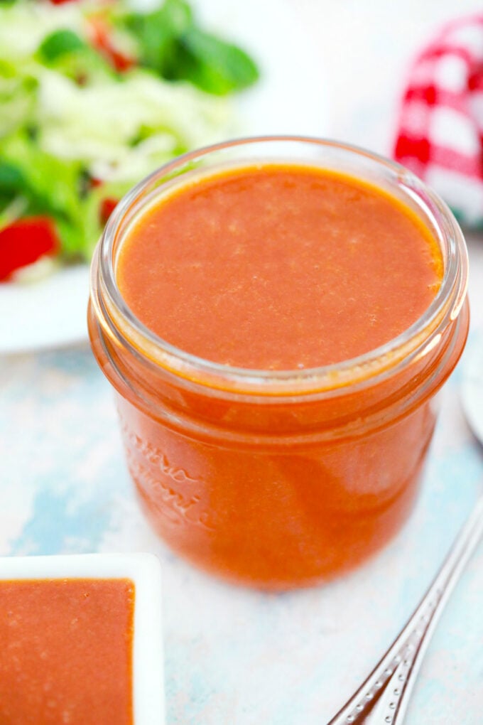 A jar of Catalina dressing.