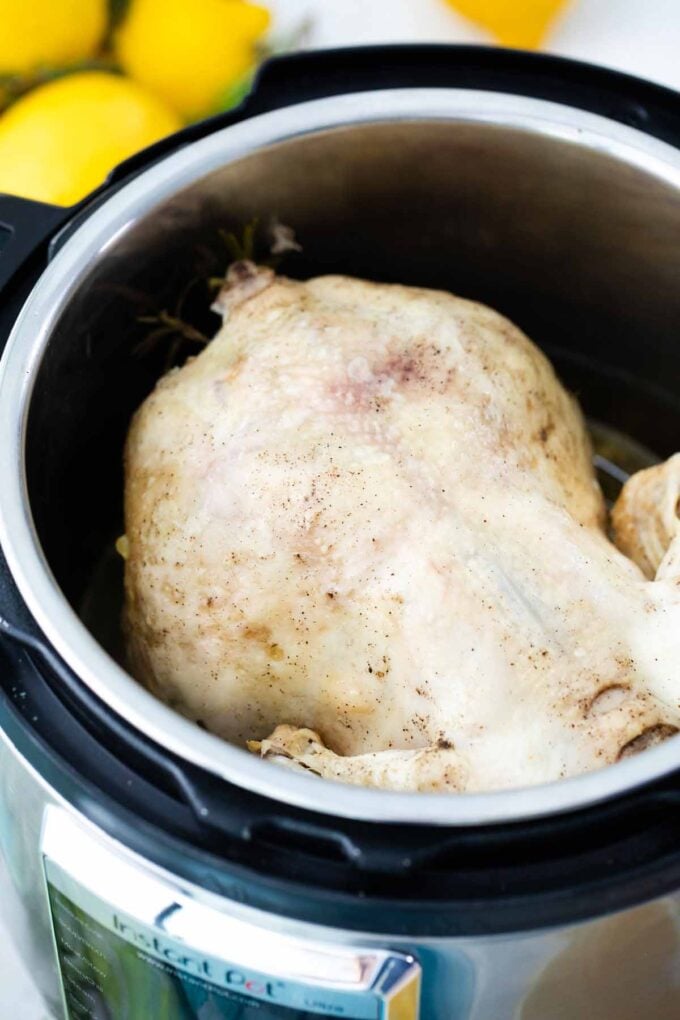 whole chicken cooked in the instant pot