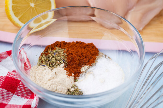 Blackened seasoning.