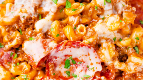 Instant Pot Pizza Pasta - Sweet and Savory Meals