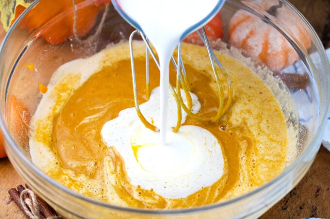 Filling for classic pumpkin pie.